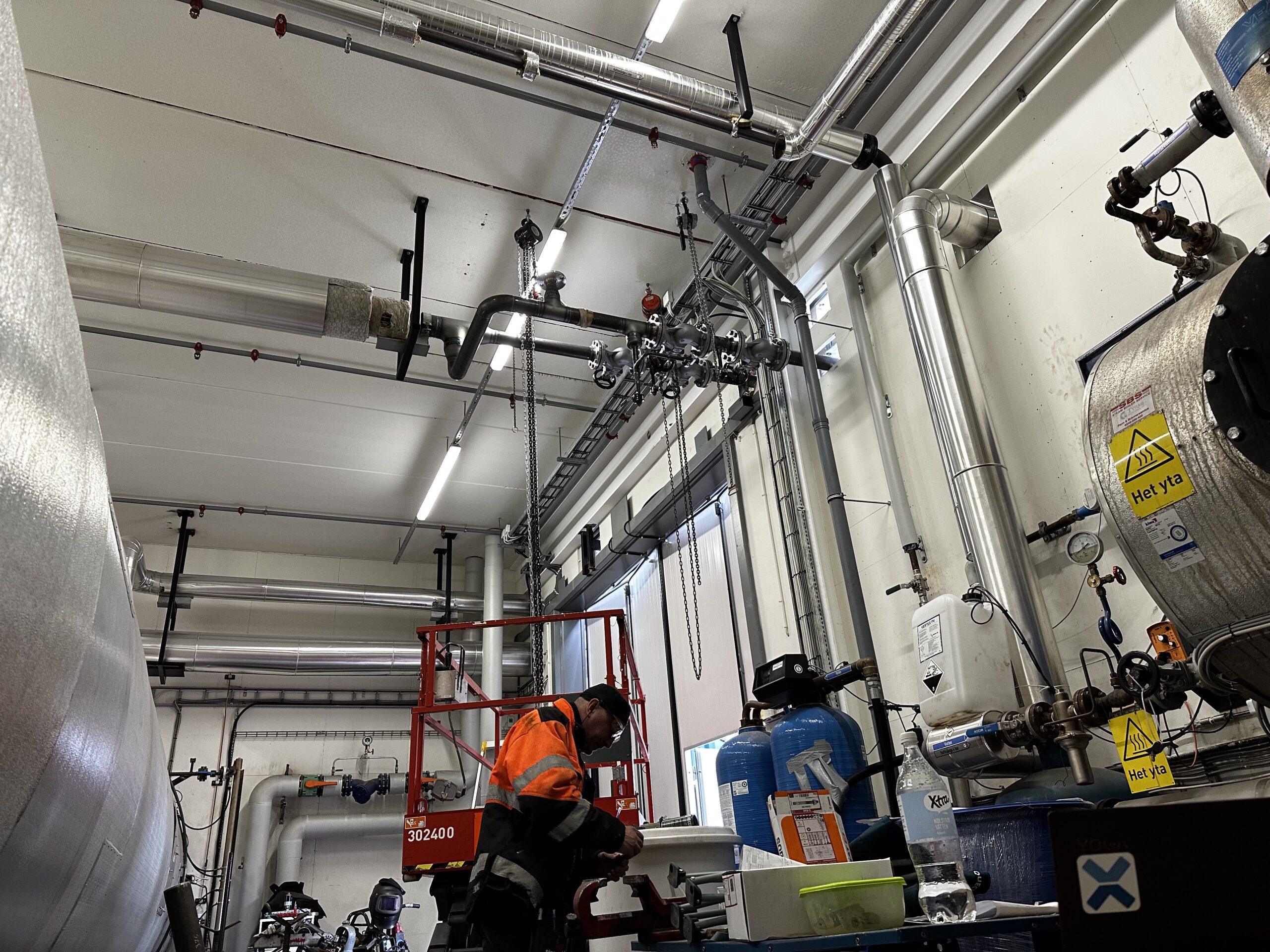 Pipe Welding and Modular Steam Plants